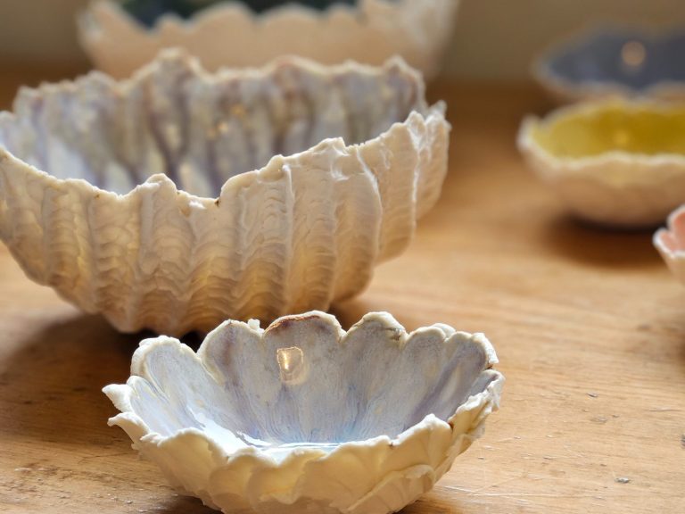 Photo of a few porcelain pots